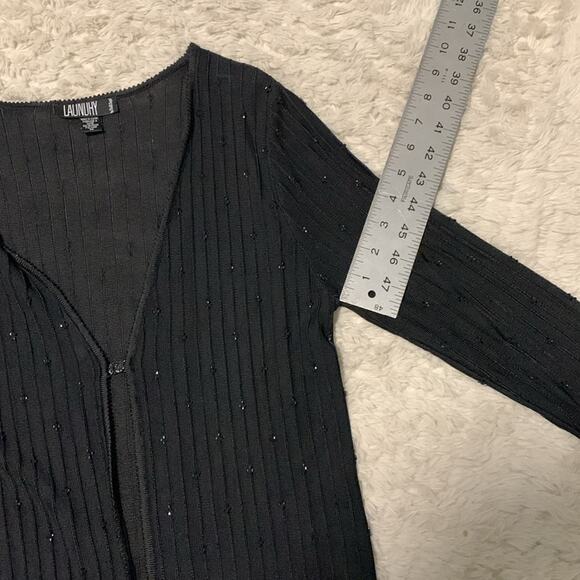 Laundry by Shelli Segal Beaded Cardigan and Tank Set - Picture 16 of 16